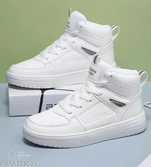 Sneakers for Men (White, 7)