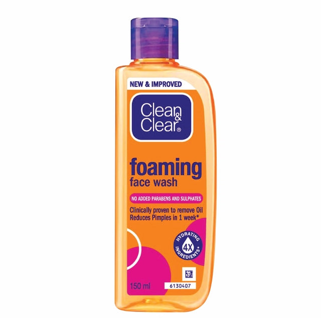 Clean & Clear Foaming Face Wash (150 ml)