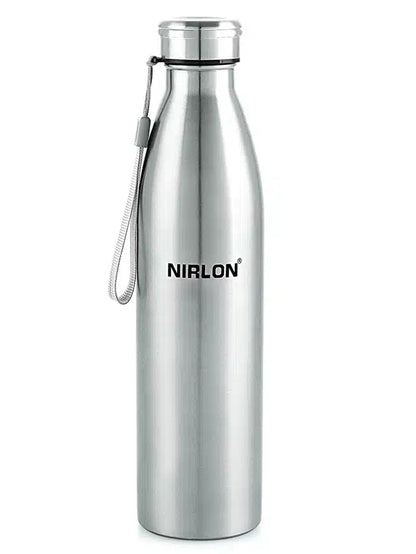 Stainless Steel Water Bottle (Silver, 1000 ml)