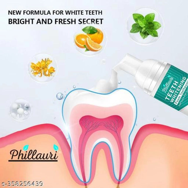 Phillauri Teeth Whitening Foam (60 ml)