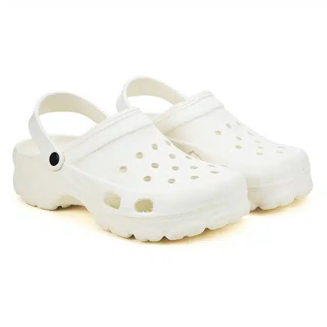 Clogs for Men (White, 9)