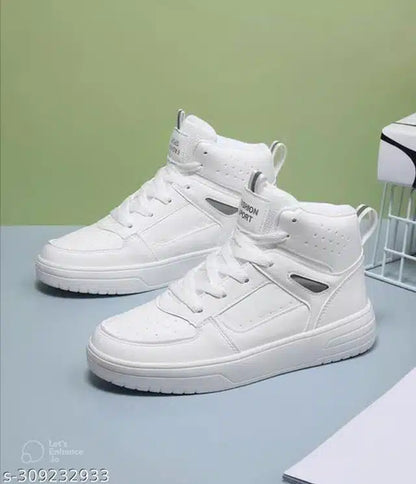 Sneakers for Men (White, 7)