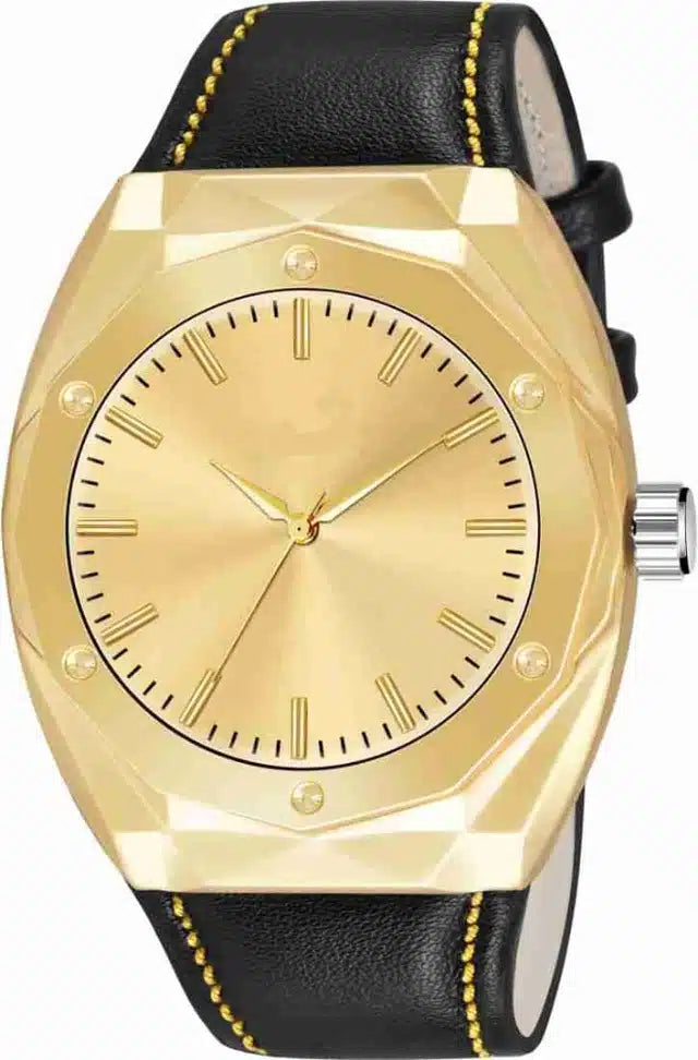 Analog Watch for Men (Gold)