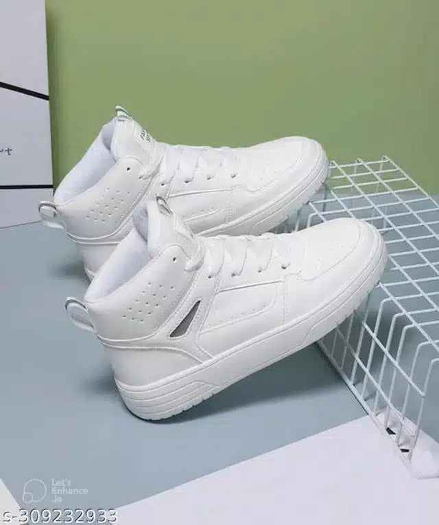 Sneakers for Men (White, 7)