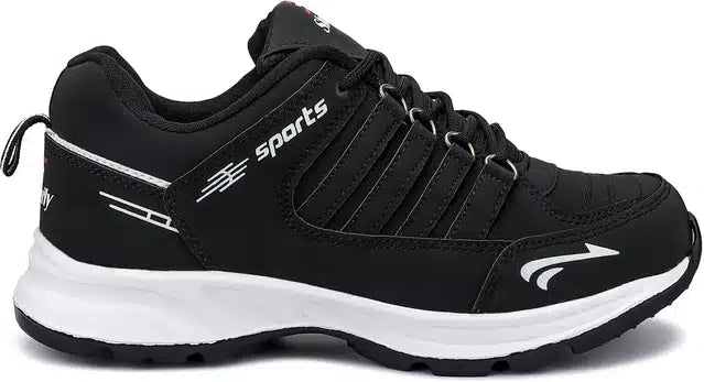 Sports Shoes for Men (Black, 6)