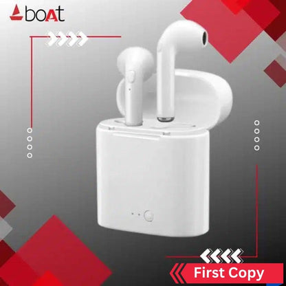 Wireless Bluetooth Earbuds with Charging Case (White)