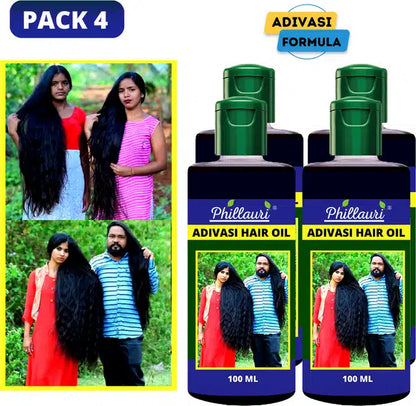 Phillauri Adivasi Natural Hair Oil (Pack of 3, 250 ml)