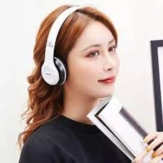 Wireless Bluetooth Headphone (White)