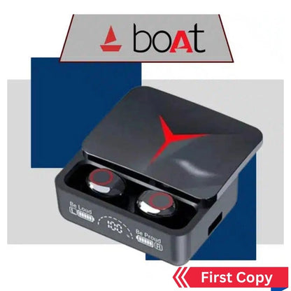 boAt Wireless Bluetooth Earbuds with Charging Case (Black)