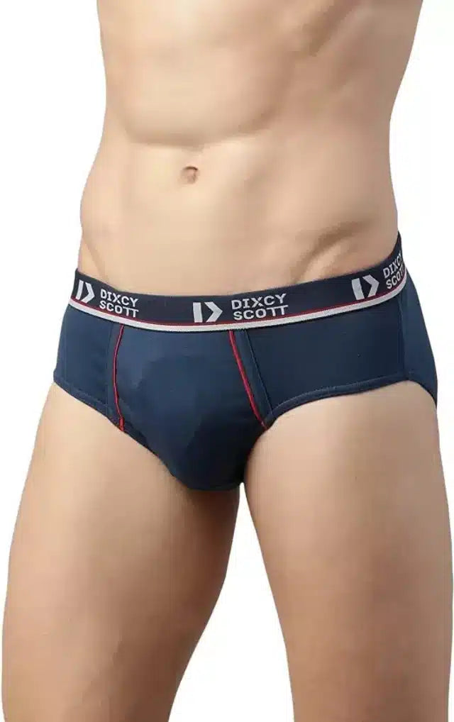 Cotton Dixcy Scott Brief for Men (Pack of 2) (Multicolor, 80)