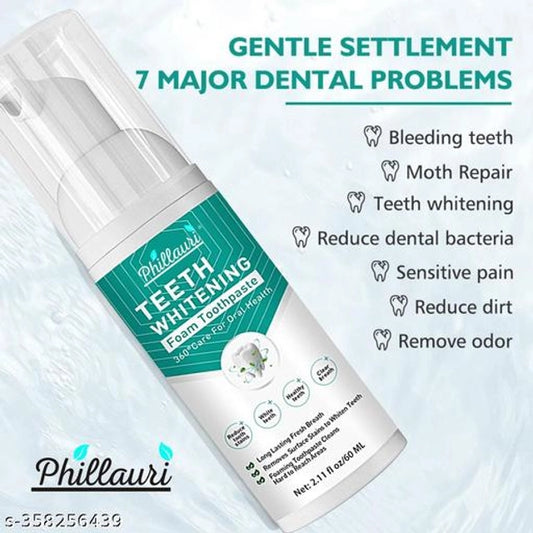 Phillauri Teeth Whitening Foam (60 ml)