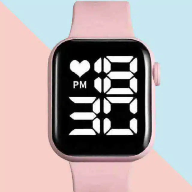 Digital Watch for Kids (Pink)